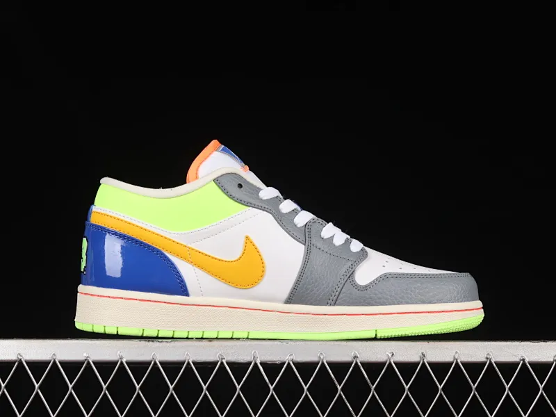 All categories Air Jordan Jordan series basketball shoes Air Jordan 1 Low Air Jordan 1 Low AJ1 Joe 1 patent leather color matching Retro culture and leisure sports sneakers FB1835-181